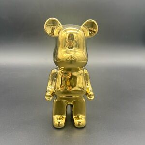 Bearbrick Bank Figurine Panda Money Box NEW for Kids GOLD